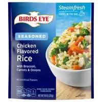 Birds Eye Steamfresh Seasoned Chicken Flavored Rice Frozen