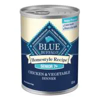 Blue BuƯalo Homestyle Recipe Senior Chicken with Vegetables Wet Dog Food