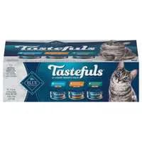Blue BuƯalo Tastefuls Natural Pate Variety Adult Wet Cat Food - 12 ct