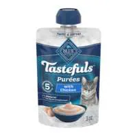 Blue BuƯalo Tastefuls Purees Chicken Cat Food Complement