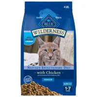 Blue BuƯalo Wilderness Natural Grain Free Adult Dry Cat Food w/Chicken