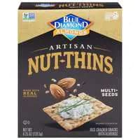 Blue Diamond Artisan Nut-Thins Gluten Free Multi-Seeds Rice Crackers