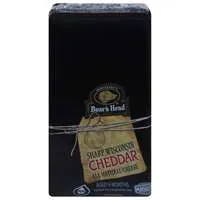 Boar's Head Deli Sharp Wisconsin Yellow Cheddar Cheese (Regular Sliced)