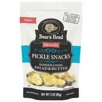 Boar's Head On the Go Horseradish Bread & Butter Pickle Snacks