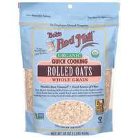 Bob's Red Mill Organic Whole Grain Quick Cooking Rolled Oats