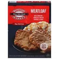 Boston Market Meatloaf 19g Protein Frozen Meal