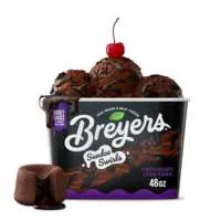 Breyers Sundae Swirls Chocolate Lava Cake Frozen Dairy Dessert