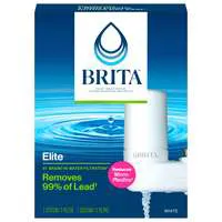 Brita Basic System Faucet Filtration System White