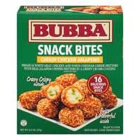 Bubba Cheesy Chicken Jalapeno Snack Bites - 16 ct Frozen