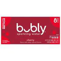 bubly Cherry Sparkling Water - 8 pk