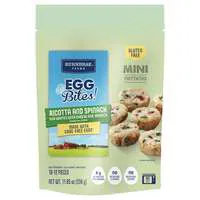 Burnbrae Farms EGG Bites! Gluten Free Spinach & Ricotta Mini Frittatas