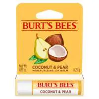 Burt's Bees Coconut & Pear Moisturizing Lip Balm