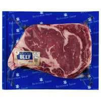 Butcher Shop USDA Choice Bone-In Beef Ribeye Steak Vacuum Sealed Fresh