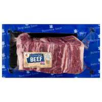 Butcher Shop USDA Choice Bone-In Beef Short Ribs Vacuum Sealed Fresh
