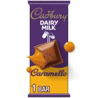 Cadbury Dairy Milk Caramello Milk Chocolate & Caramel Candy Bar