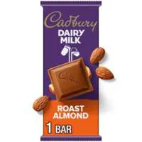 Cadbury Dairy Milk Roast Almond Milk Chocolate Candy Bar
