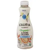Califia Farms Organic Vanilla Flavored Almond CoƯee Creamer