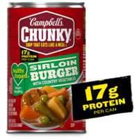 Campbell's Chunky Healthy Request Sirloin Burger w/Country Vegetables Soup