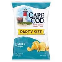 Cape Cod Sea Salt & Vinegar Kettle Cooked Potato Chips Party Size