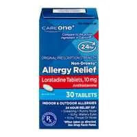 CareOne 24 Hour Non Drowsy Allergy Relief Loratadine 10 mg Tablets