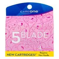 CareOne 5-Blade One-Click Cartridges