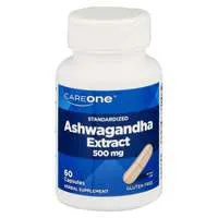 CareOne 500mg Ashwagandha Extract Capsules