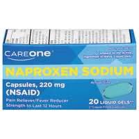 CareOne All Day Pain Relief Naproxen Sodium 220 mg Liquid Gels