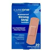 CareOne Bandages Waterproof Strong Strip 1 X 3 1/4 Inch
