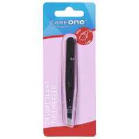 CareOne Deluxe Stainless Steel Slant Tip Tweezer