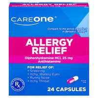 CareOne Easy to Swallow Allergy Relief Gluten Free