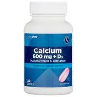 CareOne Gluten Free 600mg Calcium + D3 Tablets