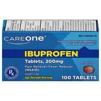 CareOne Ibuprofen Pain Relief 200 mg Tablets