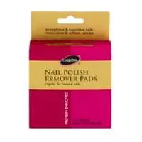 CareOne Nail Polish Remover Pads Protein Enriched Regular