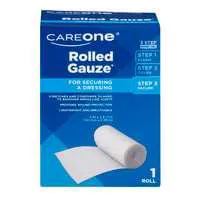 CareOne Rolled Gauze Step 3 For Securing A Dressing