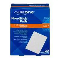 CareOne Sterile Non-Stick Pads for Covering Wounds 3 x 4 in