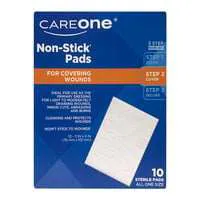 CareOne Sterile Pads Non-Stick 3 X 4 Inch