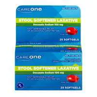 CareOne Stool Softener Laxative Softgels