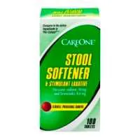 CareOne Stool Softener & Stimulant Laxative Tablets