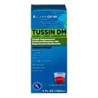 CareOne Tussin DM Cough & Chest Non Drowsy Max Strength Original Liquid