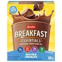 Carnation Breakfast Essentials Mix Chocolate Nutritional Drink Mix - 10 ct