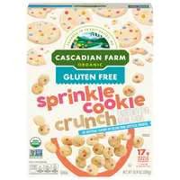 Cascadian Farm Organic Gluten Free Sprinkle Cookie Crunch Cereal