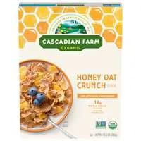 Cascadian Farm Organic Honey Oat Crunch Whole Grain Cereal