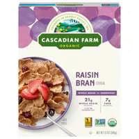 Cascadian Farm Organic Raisin Bran Whole Grain Cereal