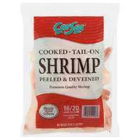 CenSea Cooked Peeled & Deveined Tail-On Shrimp Frozen