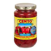 Cento Chef's Cut Roasted Red Peppers with Sea Salt