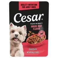 CESAR Angus Beef Filets in Gravy Wet Dog Food