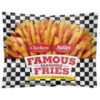 Checkers Rally's Famous Fries Crispy French Fried Seasoned Potatoes Frozen