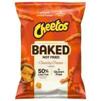 Cheetos Baked Crunchy Cheese Flavored Snacks