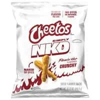 Cheetos Simply NKD Crunchy Flamin' Hot Cheese Snacks