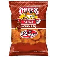 Chester's Honey BBQ Flavored Potato Crisps Chips